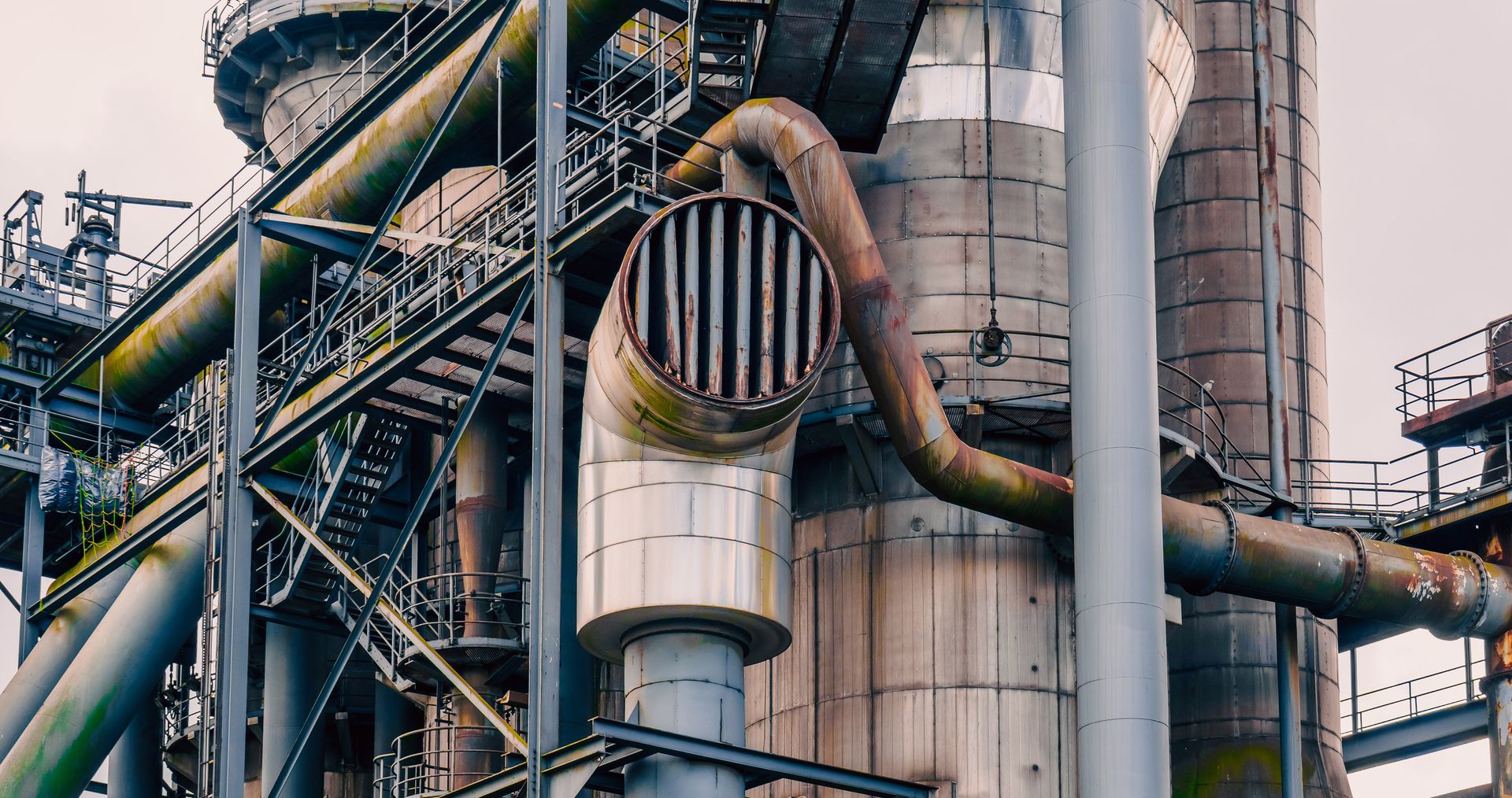 Industrial pipes and plant