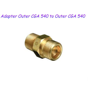 Adapter Outer Thread CGA540 to Outer CGA 540