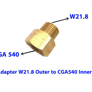 Adapter W21 (Outer) to CGA540 (Inner)