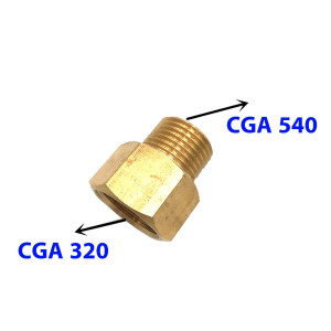 Adapter Inner Thread CGA 320 to Outer Thread CGA 540