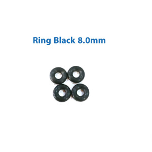 Ring Black 8.0mm