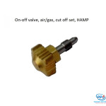 On-off valve, air/gas, cut off set, HAMP