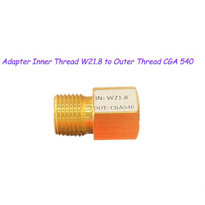 Adapter Inner Thread W21.8 to Outer Thread CGA 540