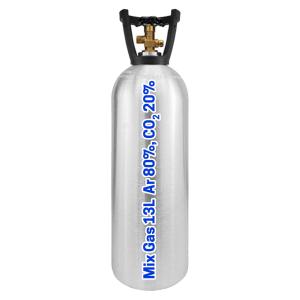 Mix Gas 13L (Ar: 80%, CO2: 20%) - Refill