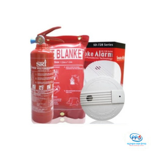Home Guard (1KG ABC Dry Powder, Smoke Alarm & Fire Blanket)